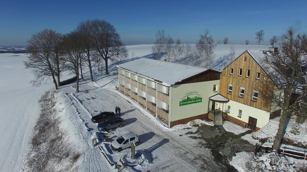 Landgasthof Dittersdorfer Hoehe Amtsberg エクステリア 写真