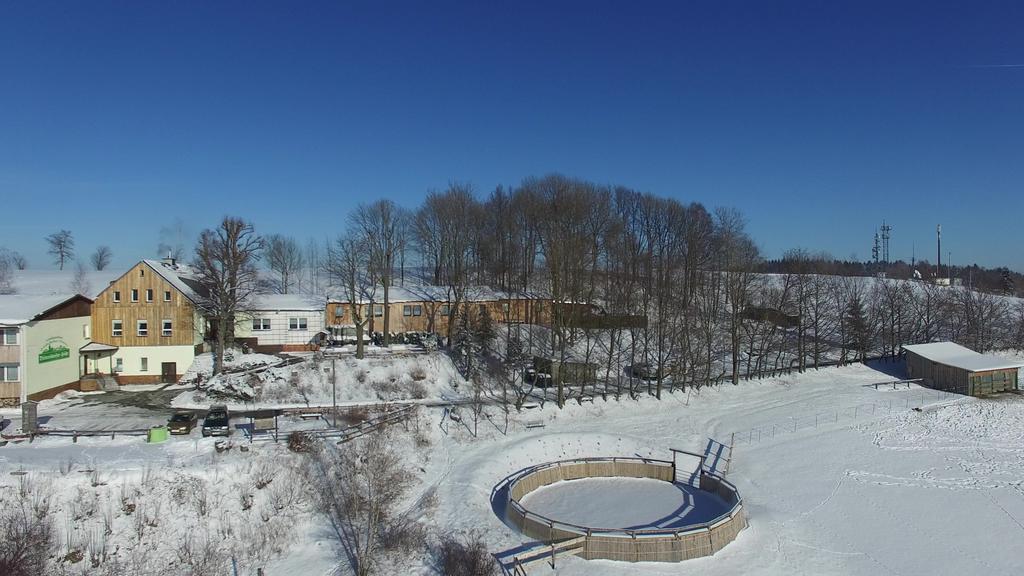 Landgasthof Dittersdorfer Hoehe Amtsberg エクステリア 写真