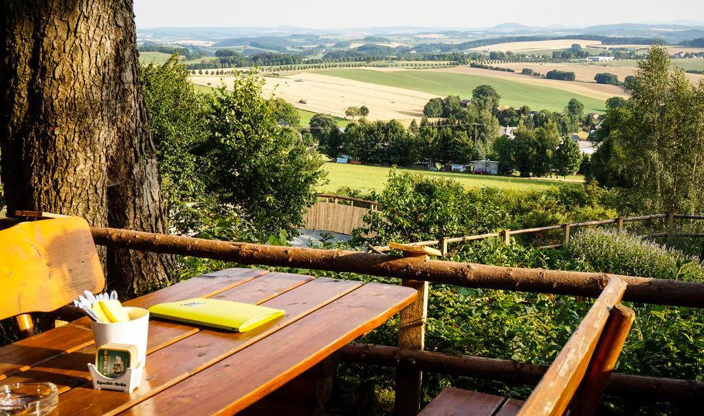 Landgasthof Dittersdorfer Hoehe Amtsberg エクステリア 写真